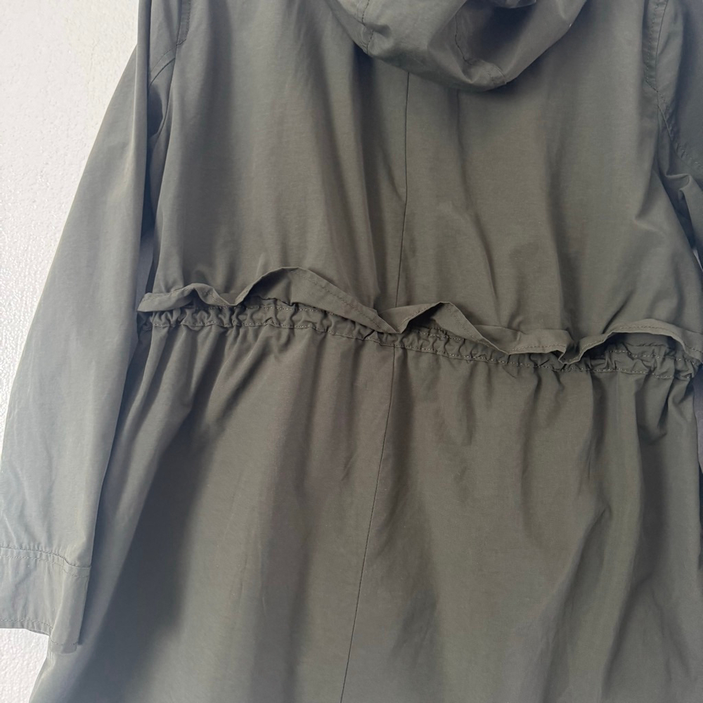 J.Crew Olive Green Perfect Lightweight Utility Jacket M - Picture 5 of 10